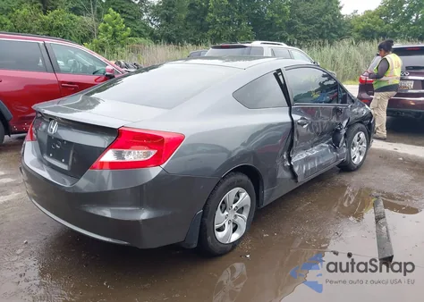 2013 Honda Civic Lx z USA, uszkodzony, nr VIN 2HGFG3B52DH525614